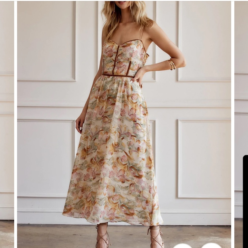 RUBY FLORAL MAXI DRESS